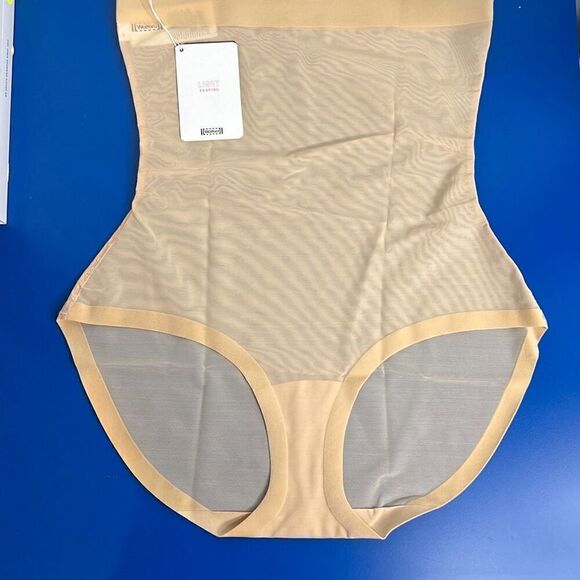 NWT Wolford Tulle Control Panty High Waist Nude 10 - Picture 10 of 16